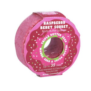 Raspberry Beret Körper Schwammseife
